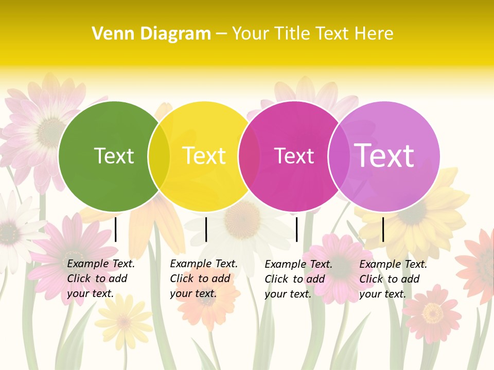 Spring Flowers PowerPoint Template