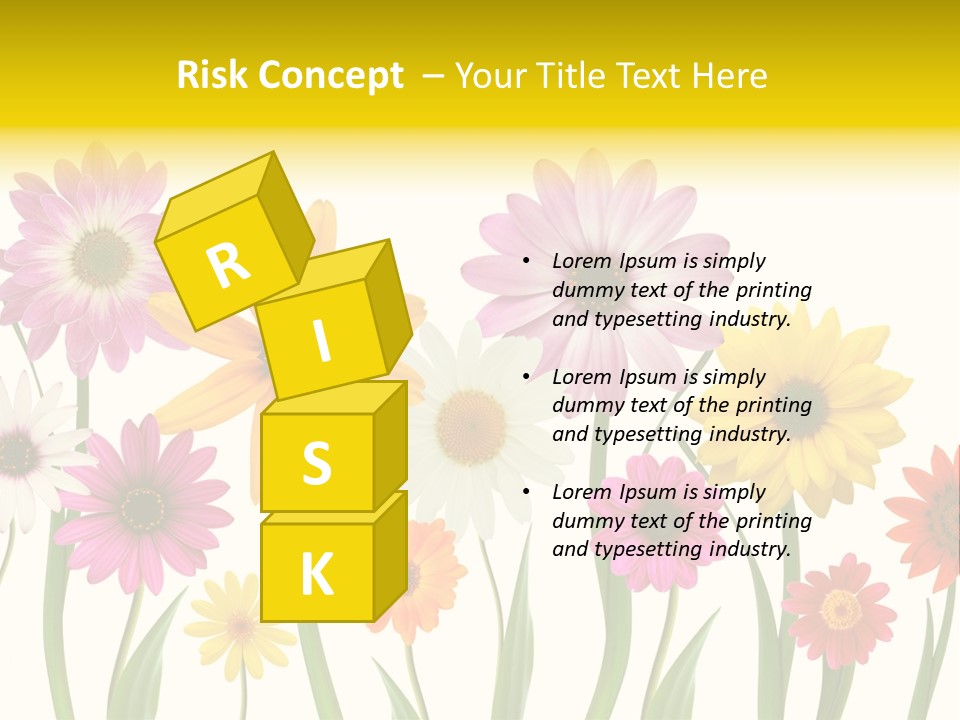 Spring Flowers PowerPoint Template