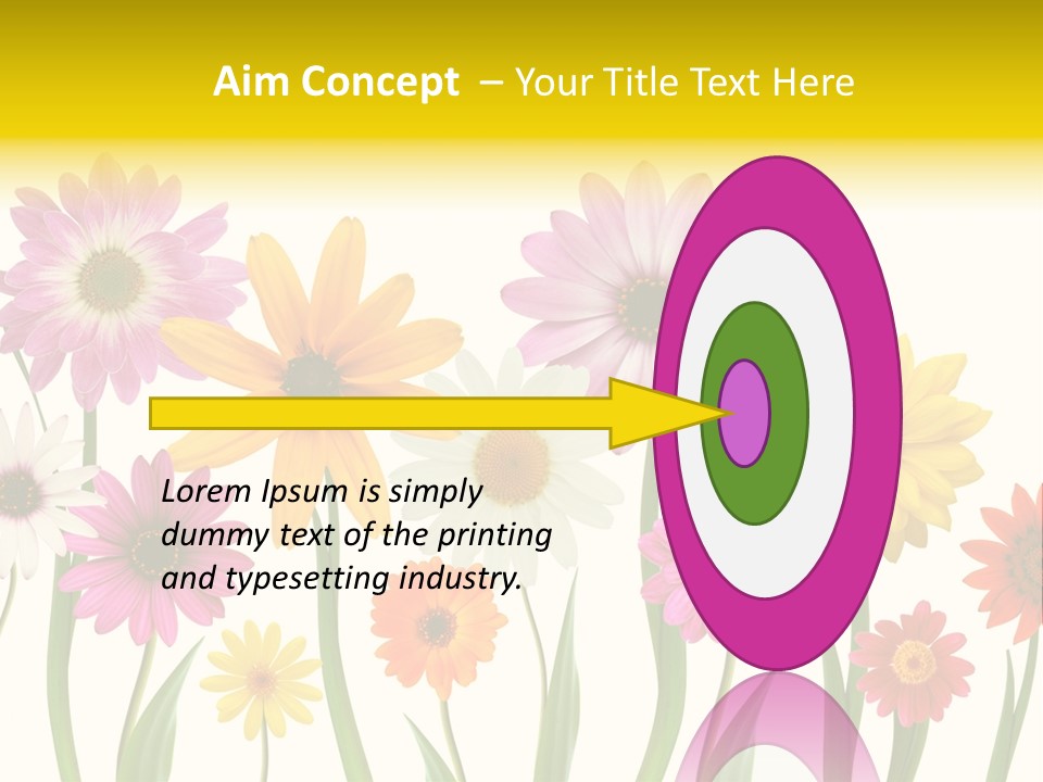 Spring Flowers PowerPoint Template
