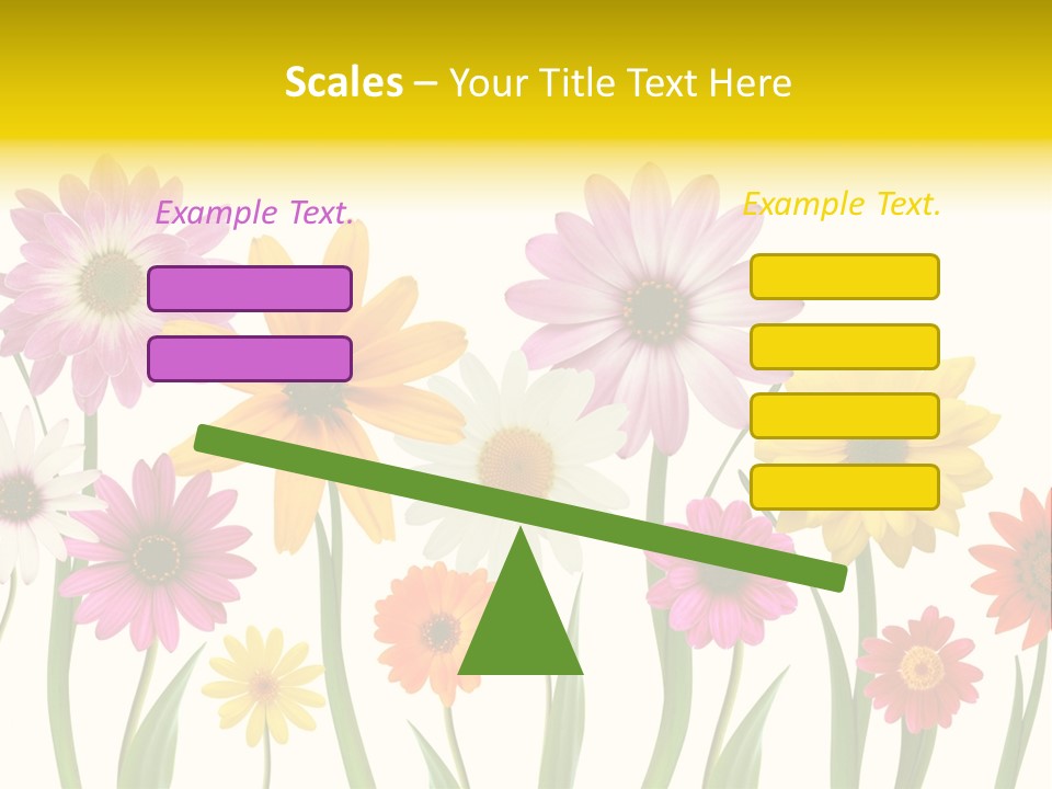 Spring Flowers PowerPoint Template