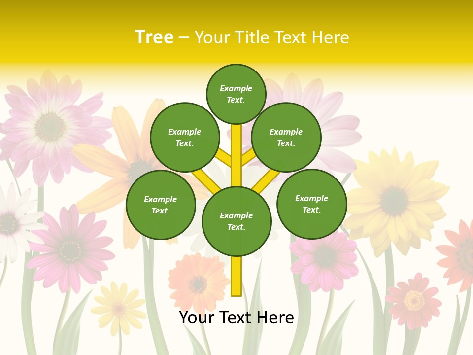Spring Flowers PowerPoint Template