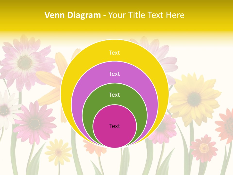Spring Flowers PowerPoint Template