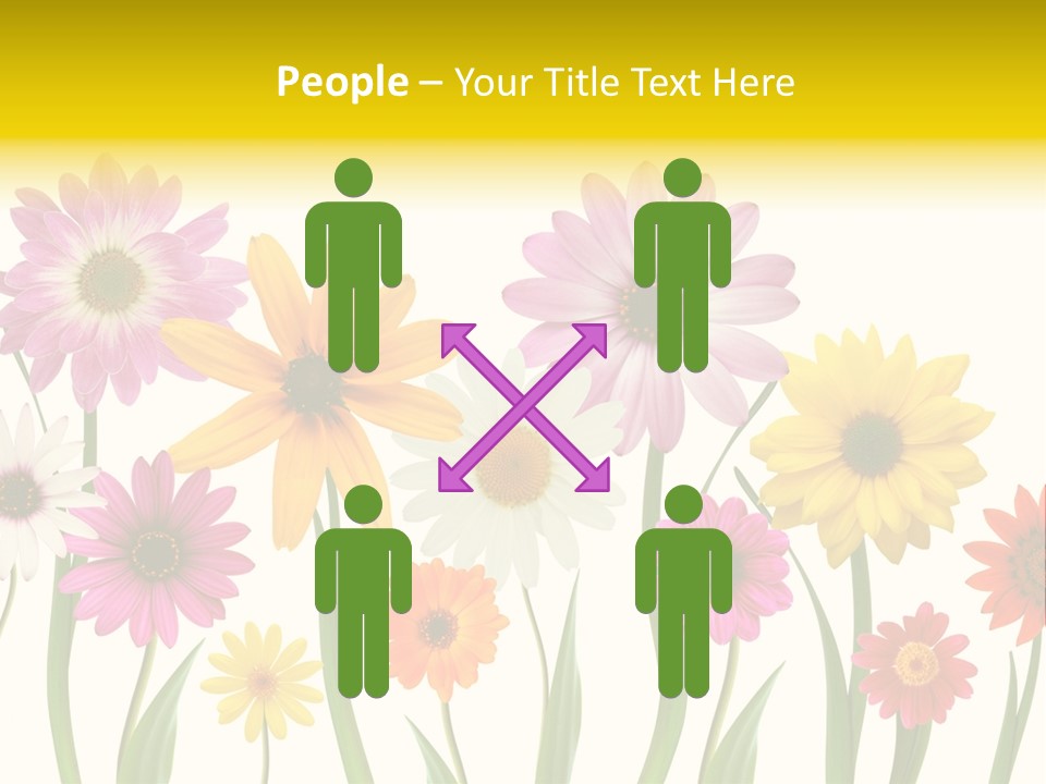 Spring Flowers PowerPoint Template