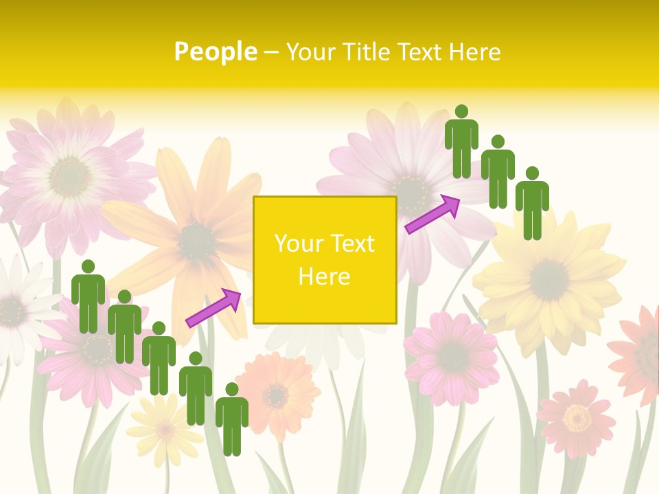Spring Flowers PowerPoint Template