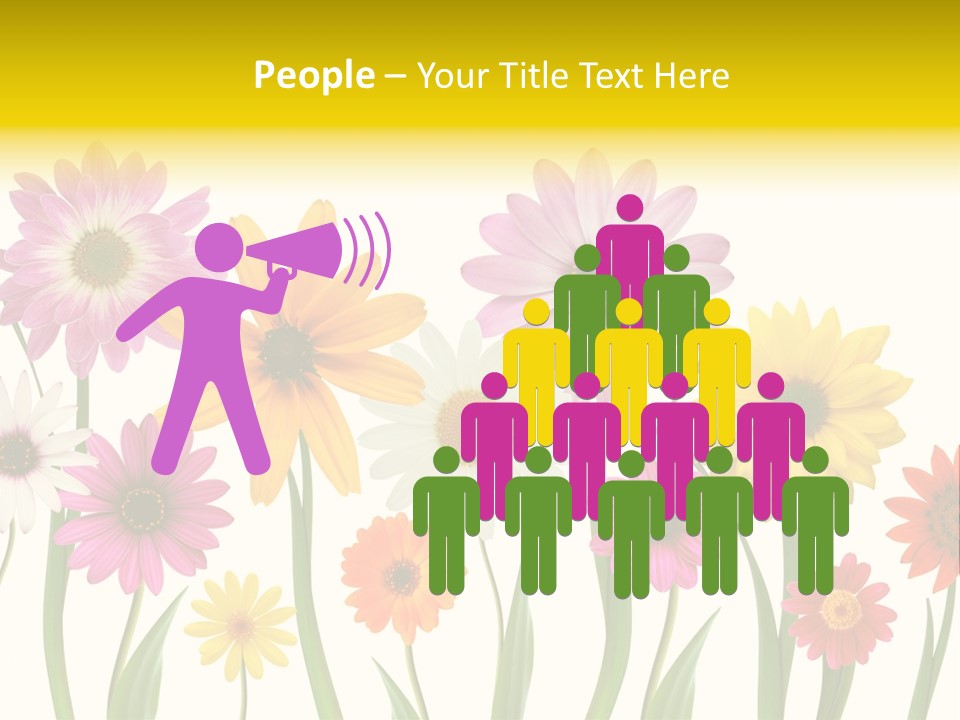 Spring Flowers PowerPoint Template