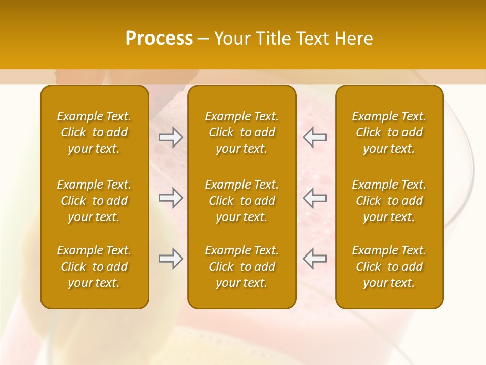A Group Of Three Glasses Filled With Different Colored Drinks PowerPoint Template