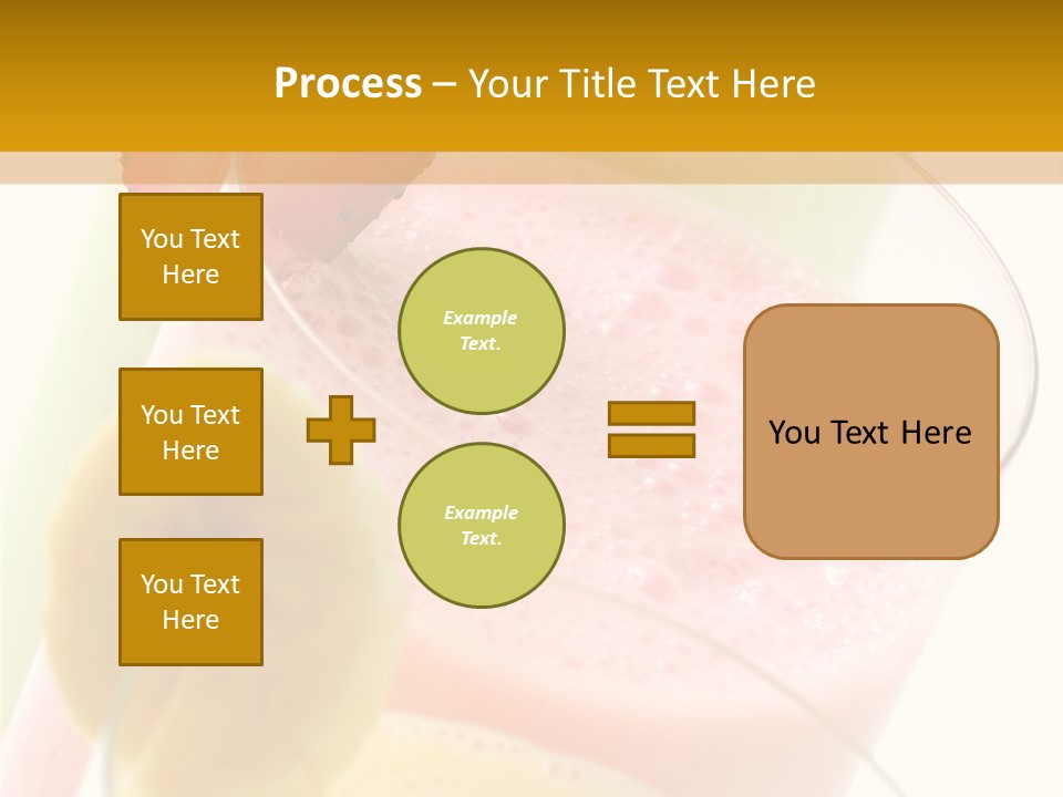 A Group Of Three Glasses Filled With Different Colored Drinks PowerPoint Template
