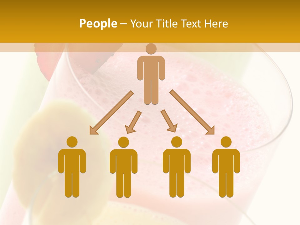 A Group Of Three Glasses Filled With Different Colored Drinks PowerPoint Template