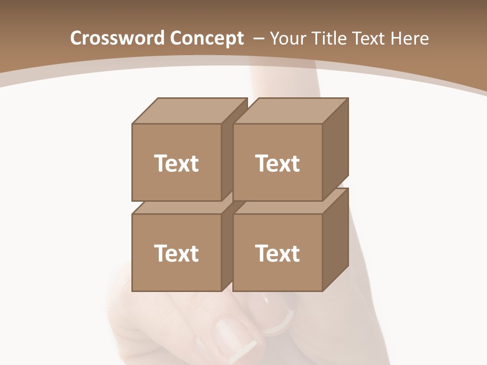 String On A Finger To Remember Something PowerPoint Template