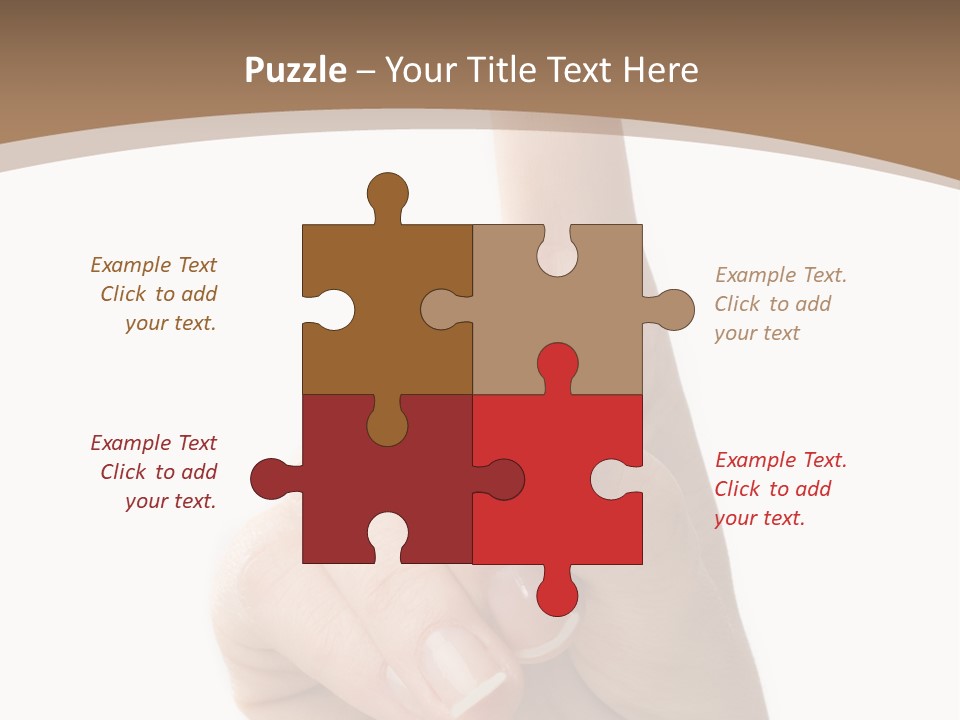 String On A Finger To Remember Something PowerPoint Template