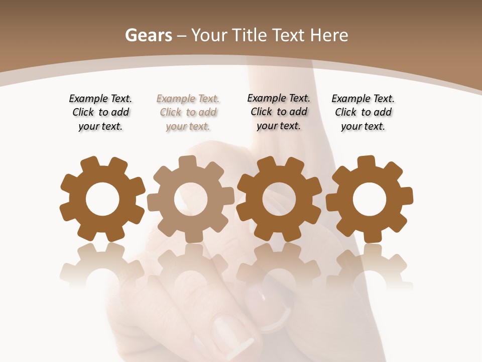 String On A Finger To Remember Something PowerPoint Template