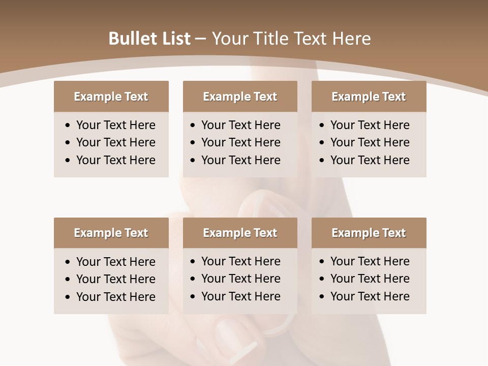 String On A Finger To Remember Something PowerPoint Template