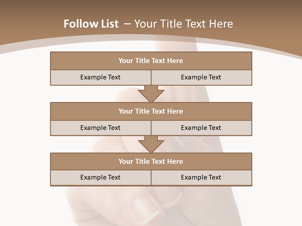 String On A Finger To Remember Something PowerPoint Template