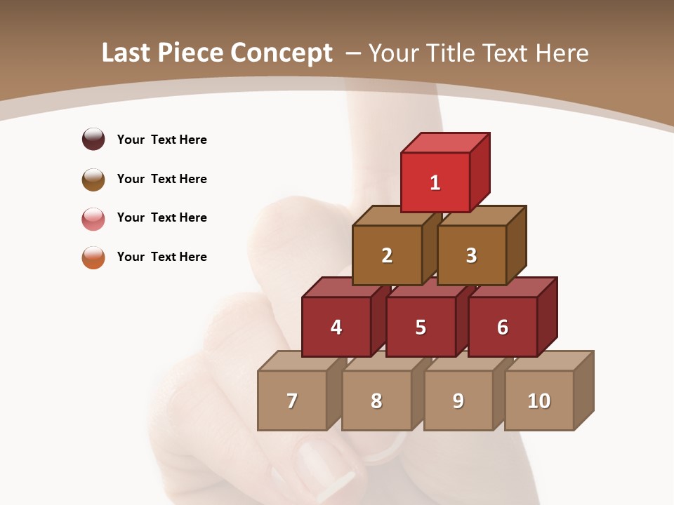 String On A Finger To Remember Something PowerPoint Template