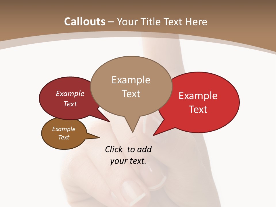 String On A Finger To Remember Something PowerPoint Template