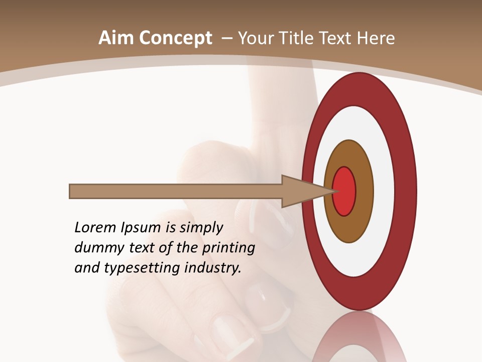 String On A Finger To Remember Something PowerPoint Template