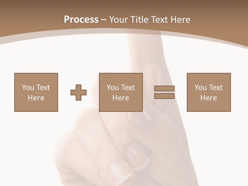 String On A Finger To Remember Something PowerPoint Template