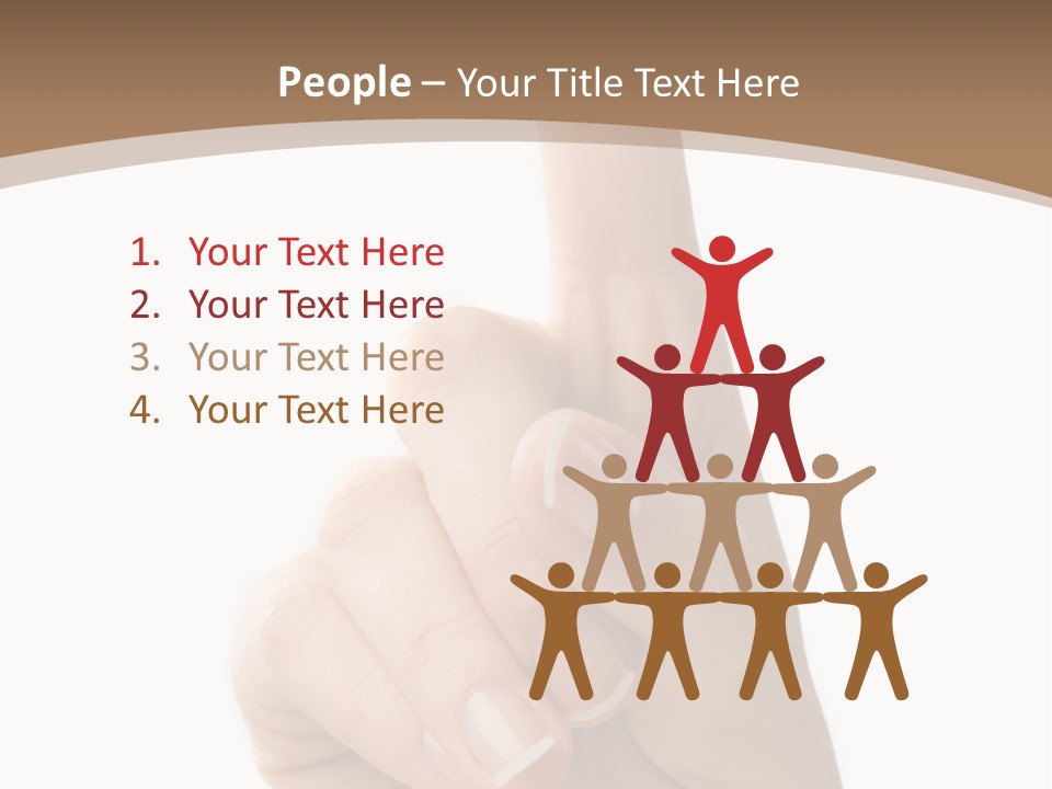 String On A Finger To Remember Something PowerPoint Template