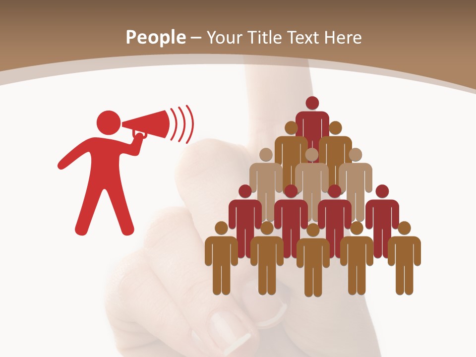 String On A Finger To Remember Something PowerPoint Template