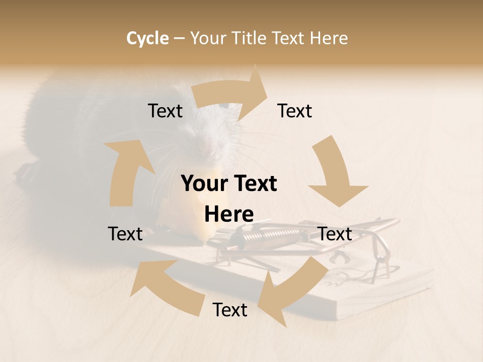A Woman Taking Vitamin PowerPoint Template