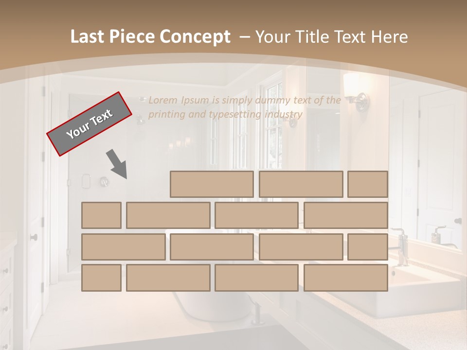 Luxurious Residence Buildings Rising In Dubai Marina PowerPoint Template