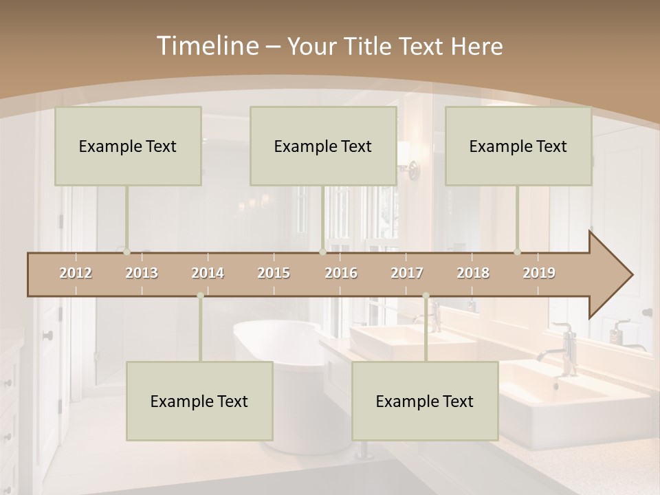 Luxurious Residence Buildings Rising In Dubai Marina PowerPoint Template