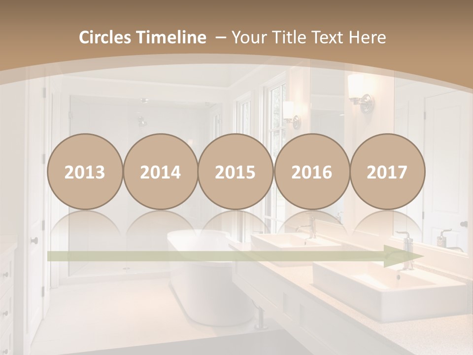 Luxurious Residence Buildings Rising In Dubai Marina PowerPoint Template