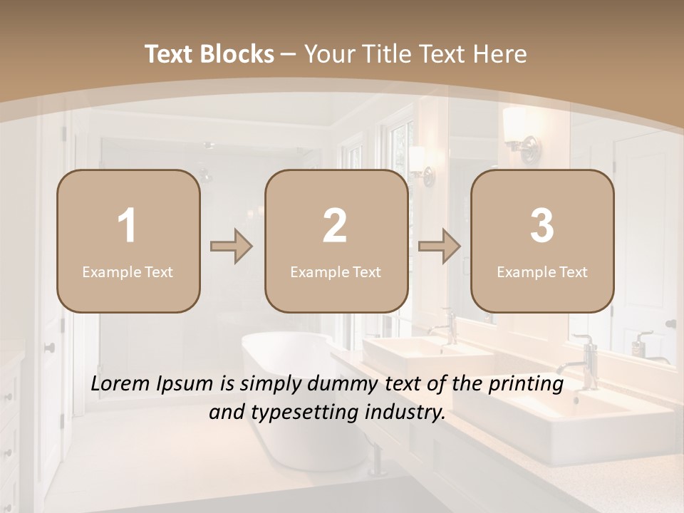 Luxurious Residence Buildings Rising In Dubai Marina PowerPoint Template