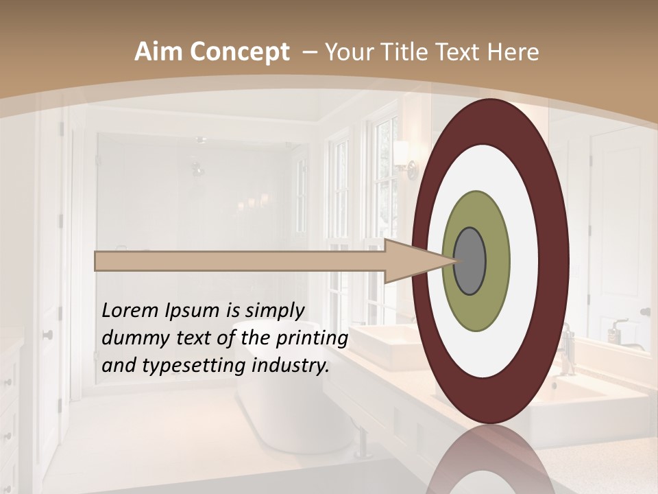 Luxurious Residence Buildings Rising In Dubai Marina PowerPoint Template