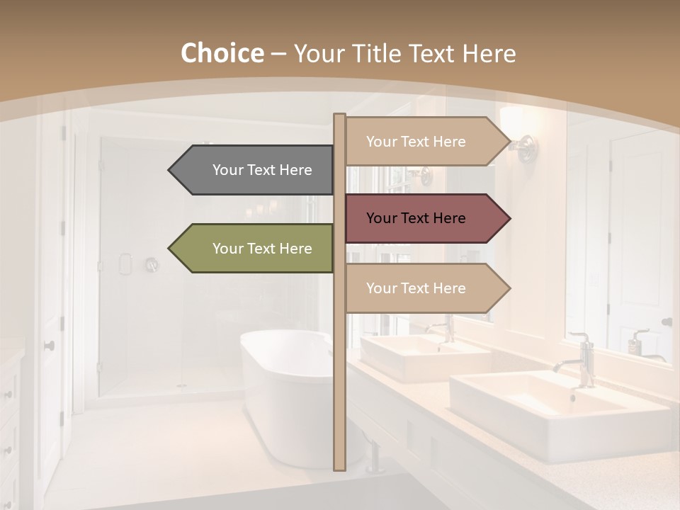 Luxurious Residence Buildings Rising In Dubai Marina PowerPoint Template
