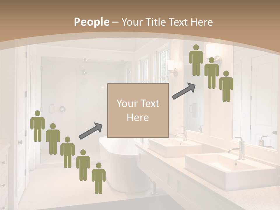 Luxurious Residence Buildings Rising In Dubai Marina PowerPoint Template