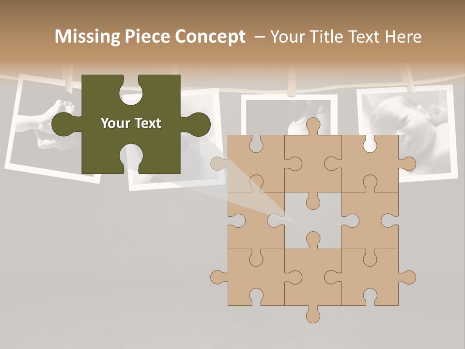 Pictures Of A Newborn And Mother In A Darkroom PowerPoint Template