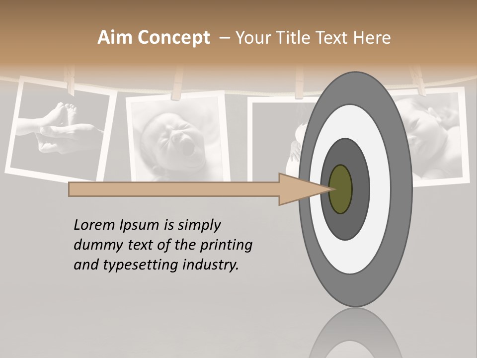 Pictures Of A Newborn And Mother In A Darkroom PowerPoint Template