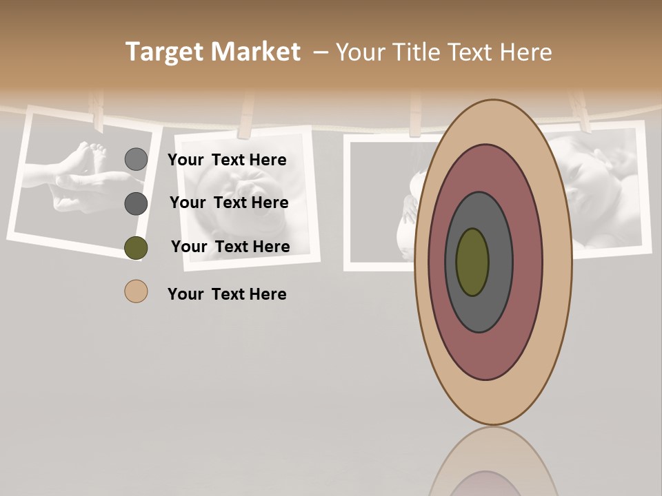 Pictures Of A Newborn And Mother In A Darkroom PowerPoint Template