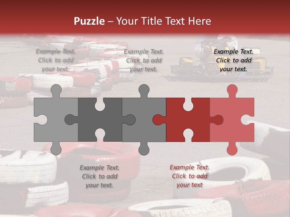 Go-Cart Racing PowerPoint Template