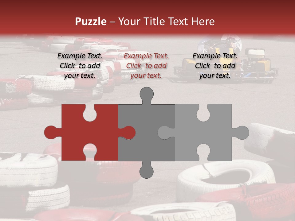 Go-Cart Racing PowerPoint Template