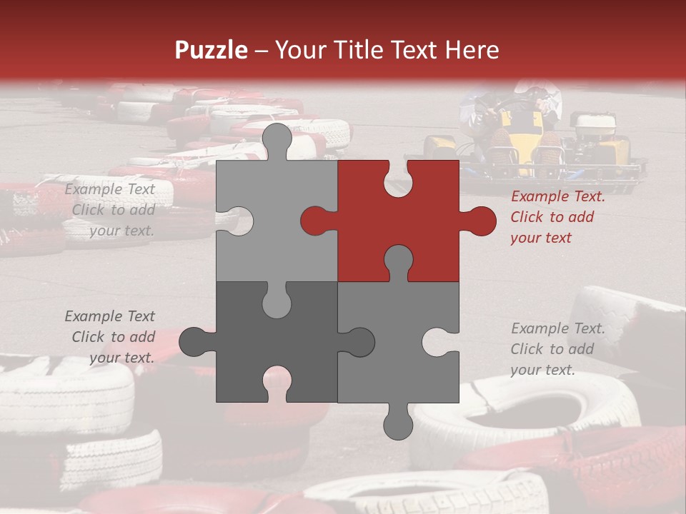 Go-Cart Racing PowerPoint Template