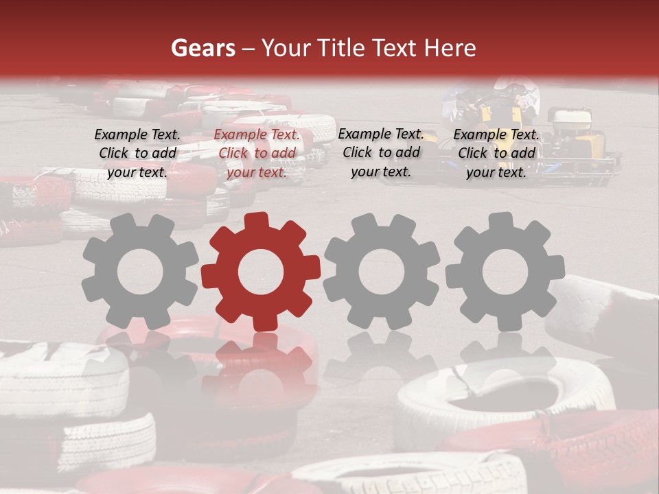 Go-Cart Racing PowerPoint Template