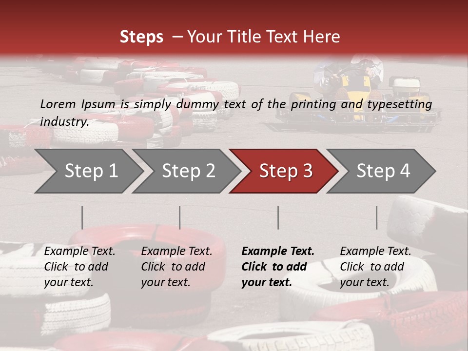 Go-Cart Racing PowerPoint Template