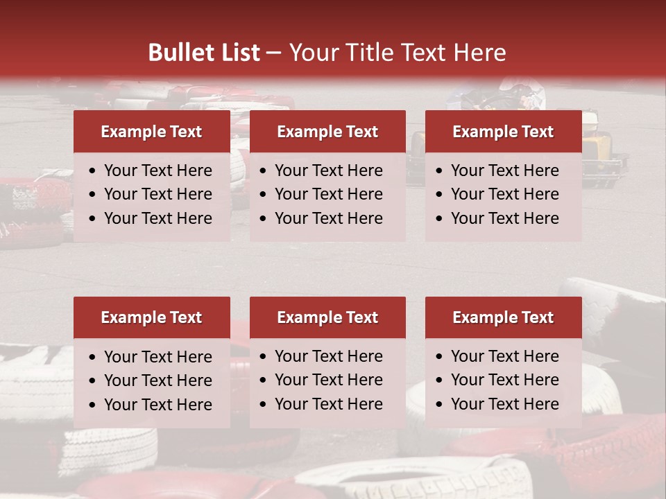 Go-Cart Racing PowerPoint Template