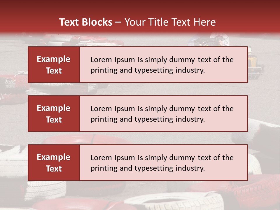 Go-Cart Racing PowerPoint Template
