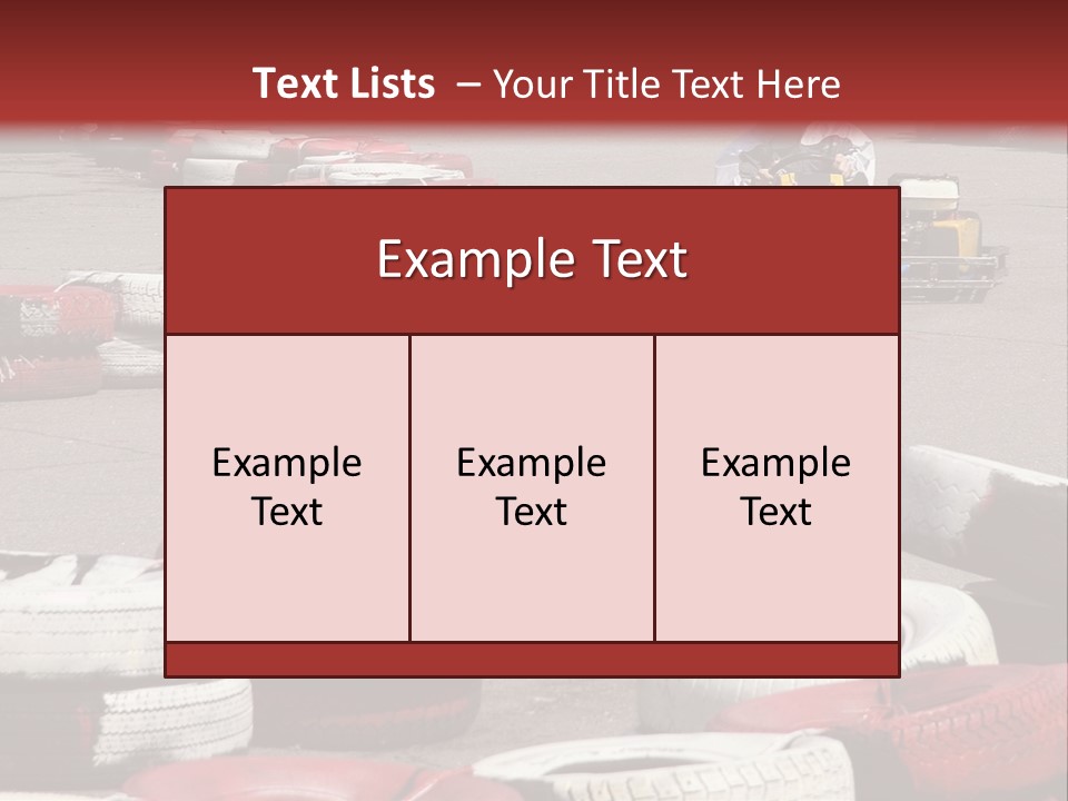 Go-Cart Racing PowerPoint Template