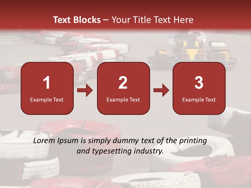 Go-Cart Racing PowerPoint Template