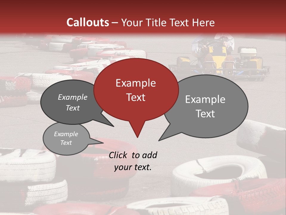 Go-Cart Racing PowerPoint Template