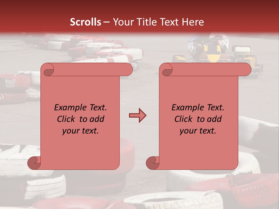 Go-Cart Racing PowerPoint Template