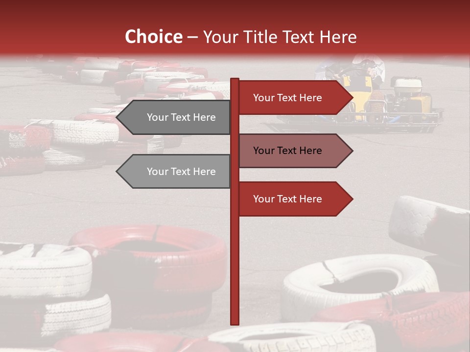 Go-Cart Racing PowerPoint Template
