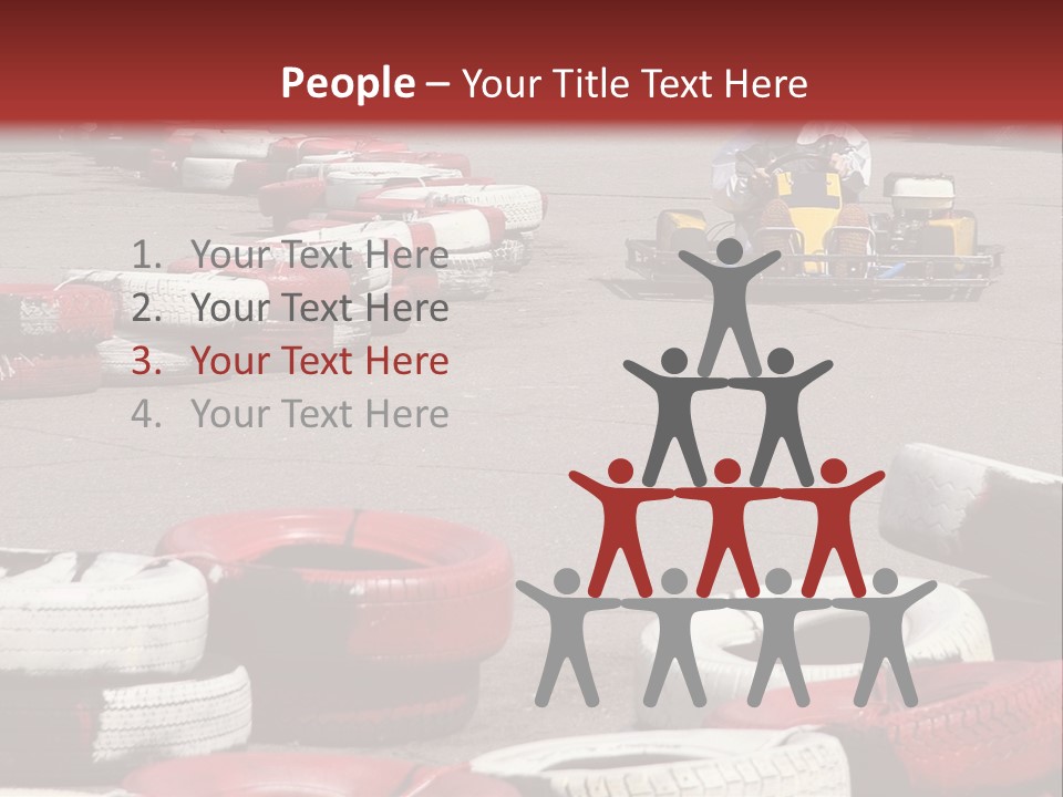 Go-Cart Racing PowerPoint Template