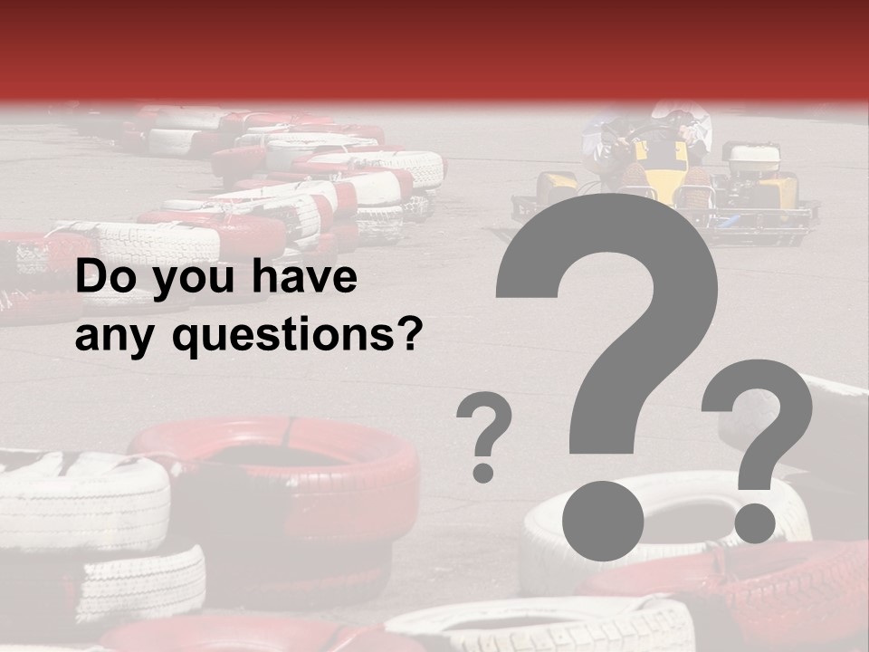 Go-Cart Racing PowerPoint Template