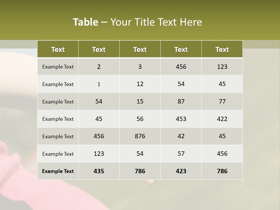 Discus In Hand With Athletic Field In Background PowerPoint Template