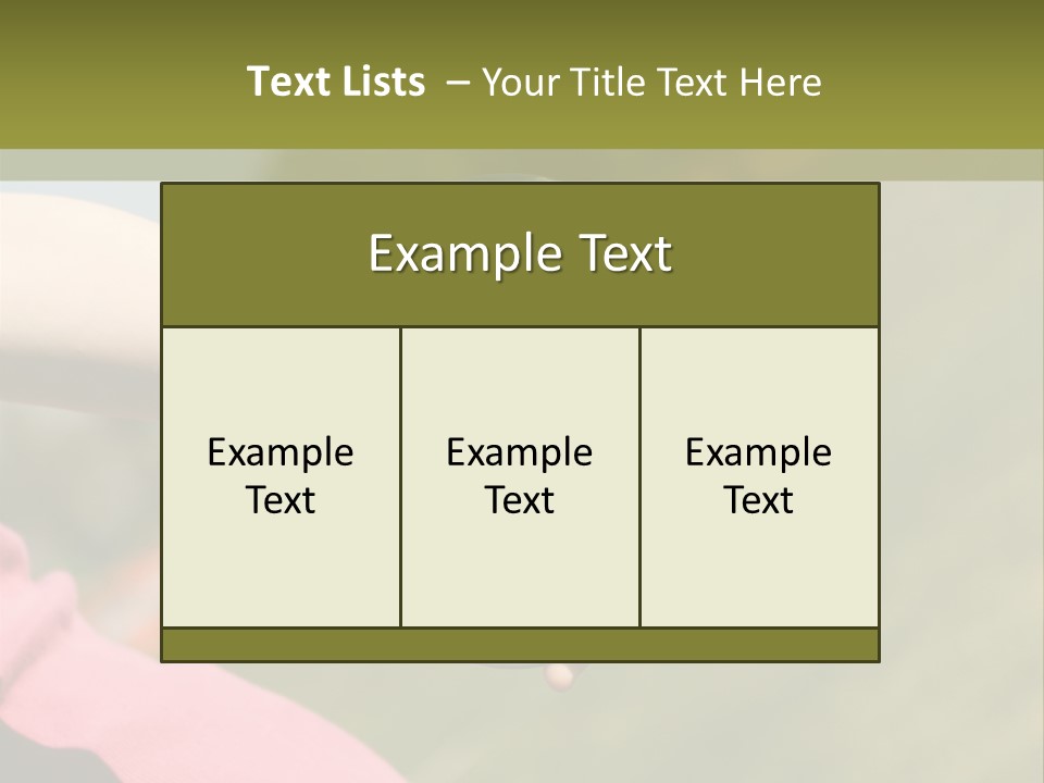 Discus In Hand With Athletic Field In Background PowerPoint Template